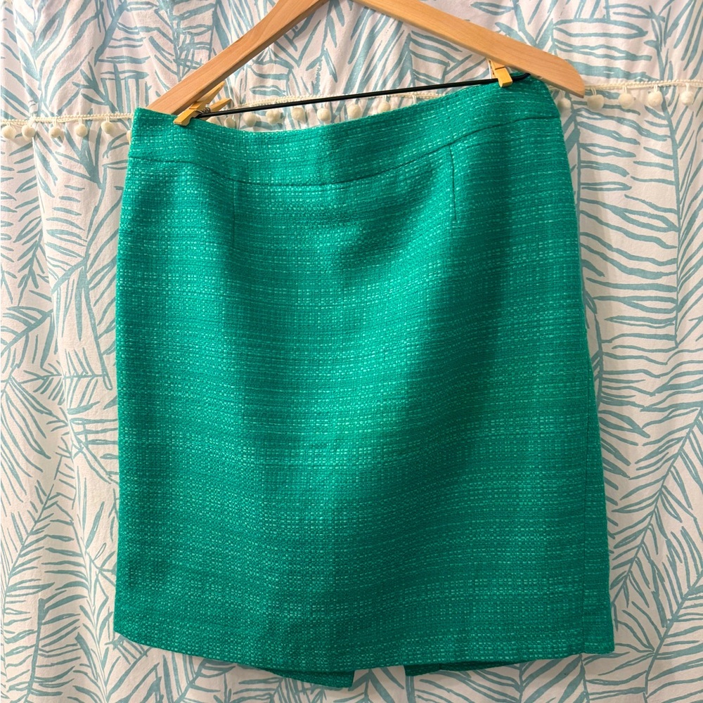 Banana Republic Teal Pencil Skirt
